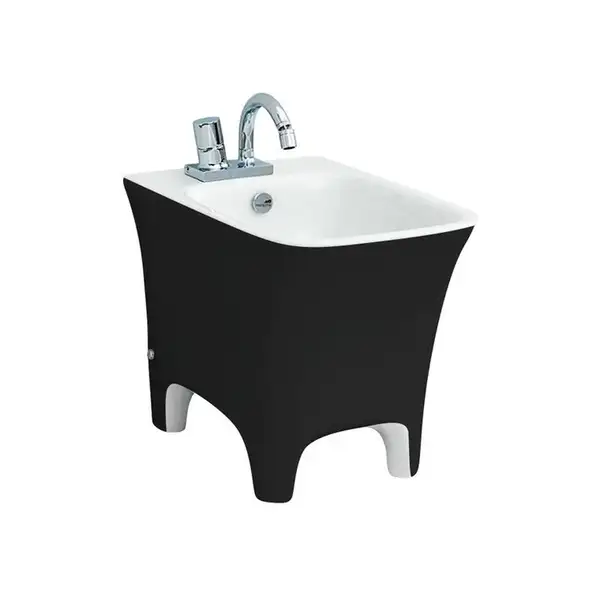 ARTCERAM Биде напольное ArtCeram Cow, черный (CWB002 01; 50) фото 1 Aquada.com.ua ARTCERAM Биде напольное ArtCeram Cow, черный (CWB002 01; 50) фото 1 Aquada.com.ua