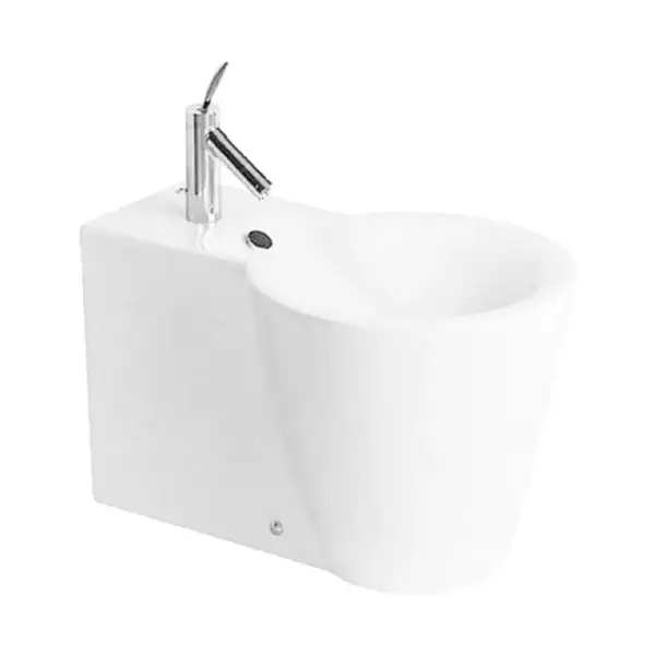 Биде напольное Duravit Starck1 64х41 см, цвет белый (0274100000) фото 1 Aquada.com.ua