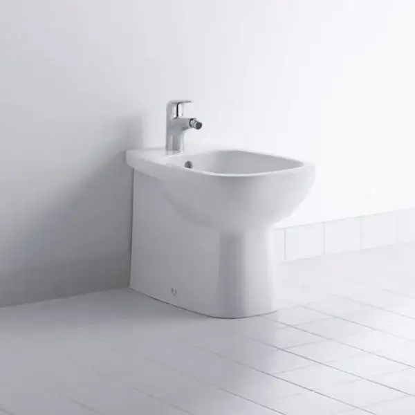 Биде напольное Duravit D-code 56х36 см (22411000002) фото 2 Aquada.com.ua