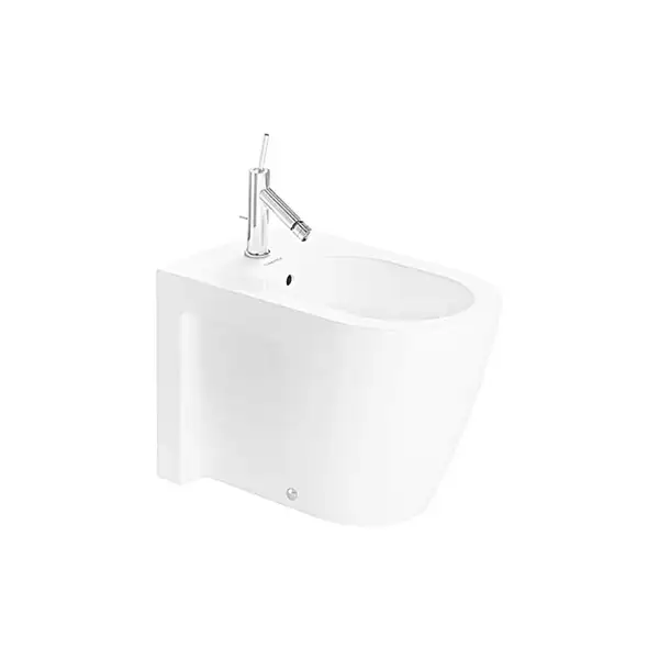 Биде напольное Duravit Starck2 57х37 см, цвет белый (2255100000) фото 1 Aquada.com.ua