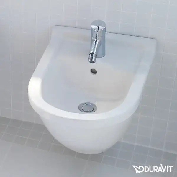 Биде подвесное Duravit Starck 3 48х37 см (2281150000) фото 3 Aquada.com.ua Биде подвесное Duravit Starck 3 48х37 см (2281150000) фото 3 Aquada.com.ua
