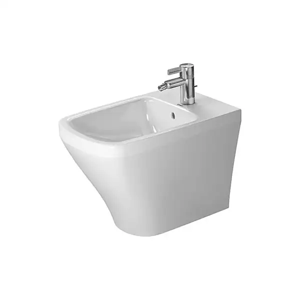 Биде напольное Duravit DuraStyle 57х37 см, цвет белый (2284100000) фото 2 Aquada.com.ua