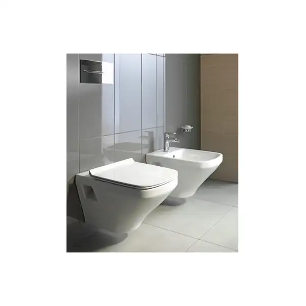 Биде подвесное Duravit DuraStyle 48х37 см, цвет белый (укороченное) (2285150000) фото 3 Aquada.com.ua
