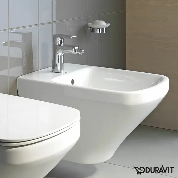 Биде подвесное Duravit DuraStyle 54х37 см, цвет белый (2287150000) фото 2 Aquada.com.ua