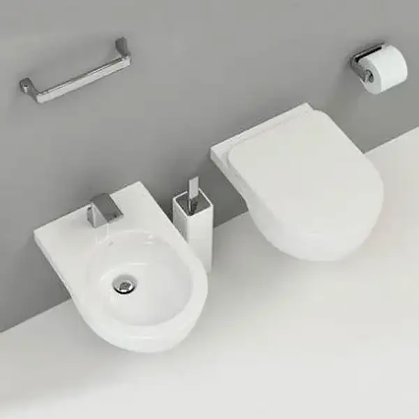 Биде подвесное Flaminia Quick 50х36 см (QK218) фото 4 Aquada.com.ua