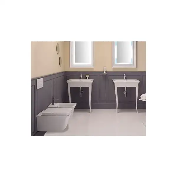 Биде подвесное Globo Relais 56х36 см (RES09.BI) фото 3 Aquada.com.ua