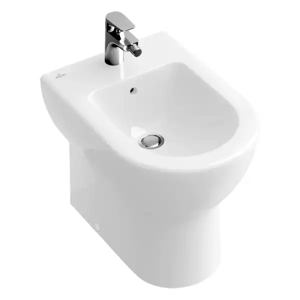 VILLEROY & BOCH SUBWAY биде 37*56см напольное с 1 отв. под смеситель, цвет белый С+ (741000R1) фото 1 Aquada.com.ua