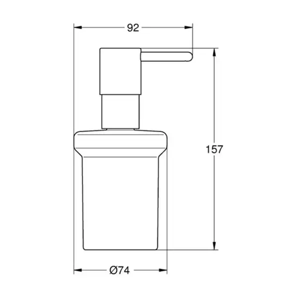 Дозатор рідкого мила Grohe Essentials New (40394001)