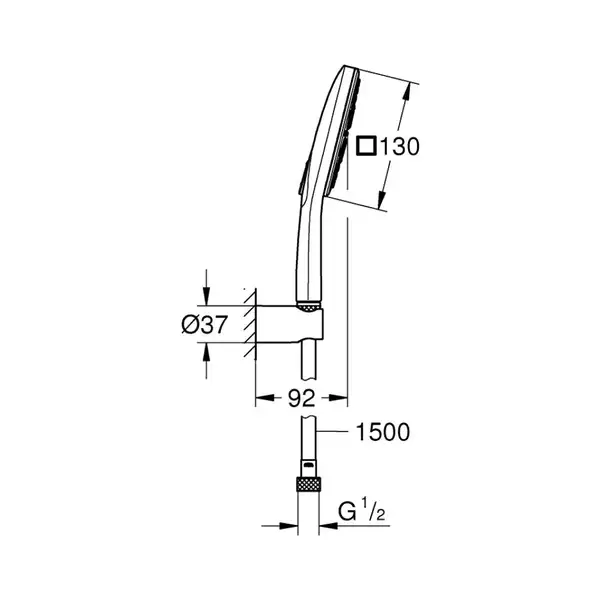 Grohe Rainshower SmartActive Душевой набор, хром (26589000) Grohe Rainshower SmartActive Душевой набор, хром (26589000)