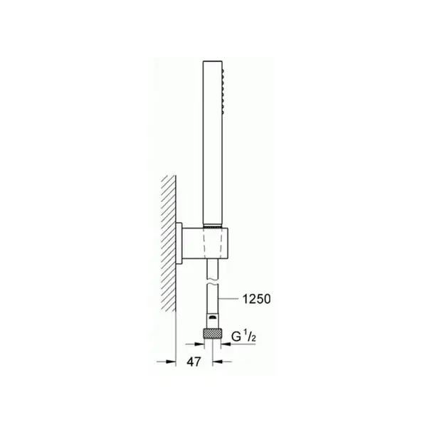 Grohe Euphoria Cube Душевой набор, хром (27703000) Grohe Euphoria Cube Душевой набор, хром (27703000)