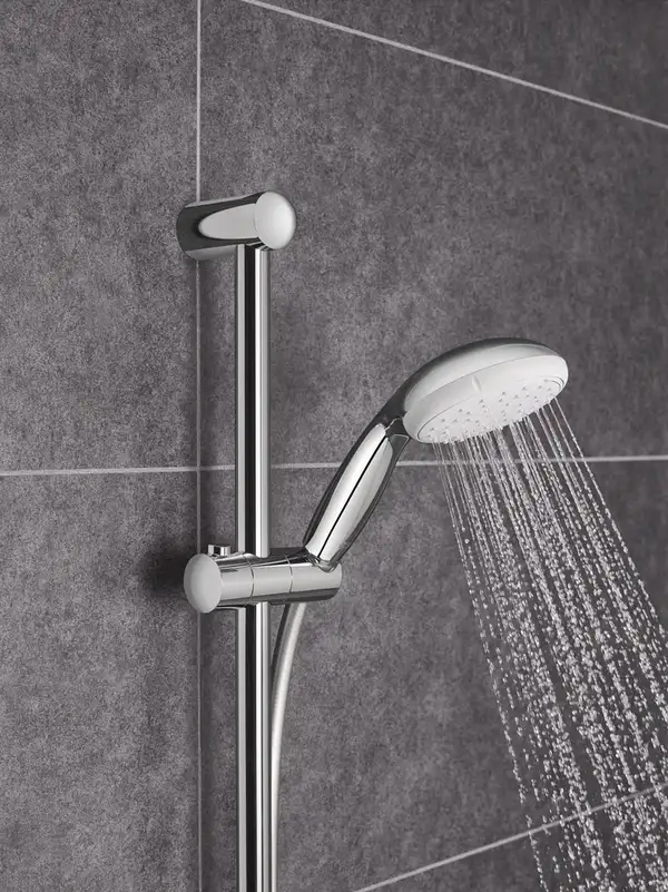Душовий гарнітур зі штангою, 1 режим струменю Grohe New Tempesta Classic (27924001)