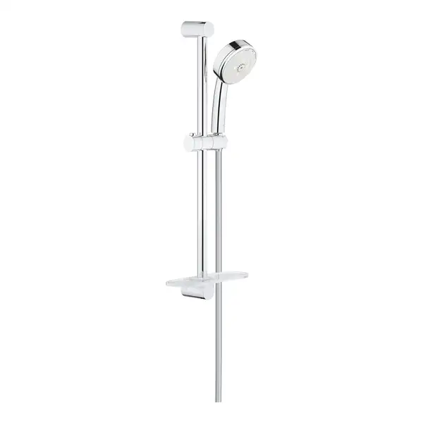 Душовий гарнітур зі штангою, 3 режими струменю Grohe New Tempesta Cosmopolitan (27929002) Душовий гарнітур зі штангою, 3 режими струменю Grohe New Tempesta Cosmopolitan (27929002)