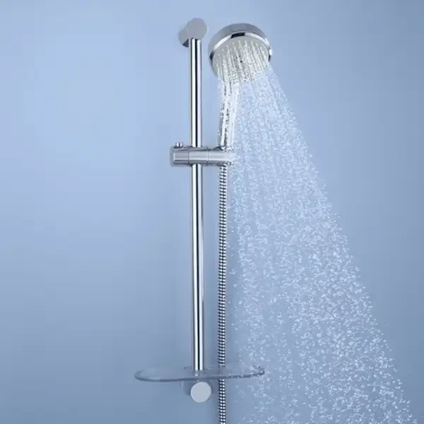 Душовий гарнітур зі штангою, 3 режими струменю Grohe New Tempesta Cosmopolitan (27929002) Душовий гарнітур зі штангою, 3 режими струменю Grohe New Tempesta Cosmopolitan (27929002)
