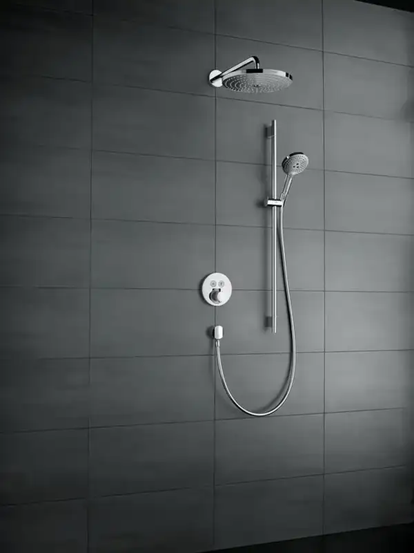 Душевой гарнитур Hansgrohe Raindance Select S 120 EcoSmart 9 л / мин / Unica Comfort 0,90 м (цвет - хром) (26323000) фото 2 Aquada.com.ua