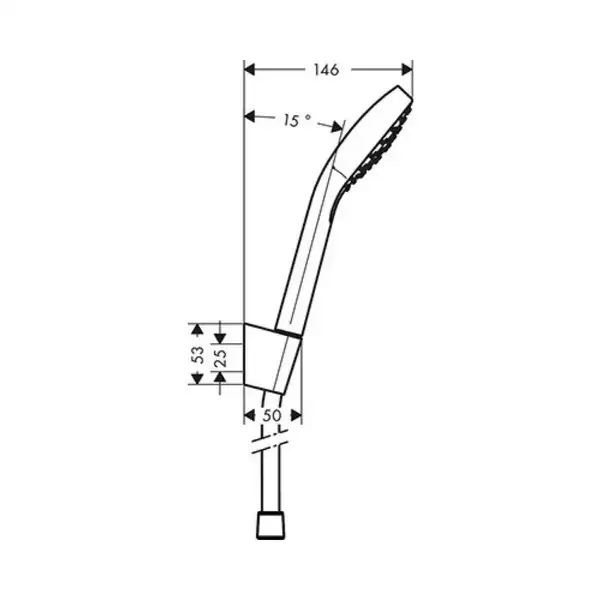 Hansgrohe Душевой набор Croma Select E 1jet Porter Set (26412400) фото 4 Aquada.com.ua Hansgrohe Душевой набор Croma Select E 1jet Porter Set (26412400) фото 4 Aquada.com.ua