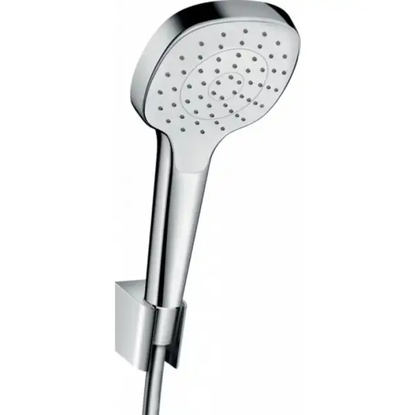 Hansgrohe Croma Select S 1jet, душовий гарнітур, хром/білий (26424400) Hansgrohe Croma Select S 1jet, душовий гарнітур, хром/білий (26424400)