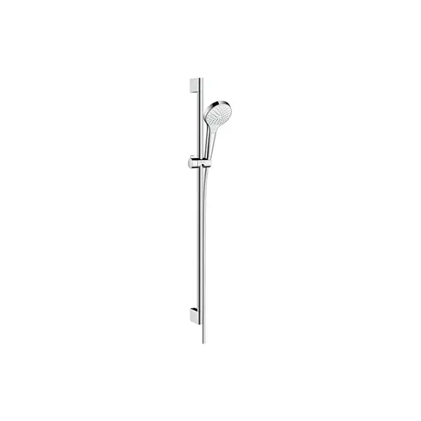 Душевой гарнитур Hansgrohe Croma Select S Vario со штангой 90 см (цвет - хром/белый) (26572400) фото 1 Aquada.com.ua Душевой гарнитур Hansgrohe Croma Select S Vario со штангой 90 см (цвет - хром/белый) (26572400) фото 1 Aquada.com.ua