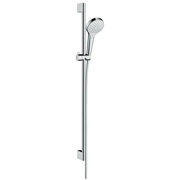 Душовий набір Hansgrohe Croma Select S Vario 3jet 90 см, White/Chrome (26572400) Душовий набір Hansgrohe Croma Select S Vario 3jet 90 см, White/Chrome (26572400)