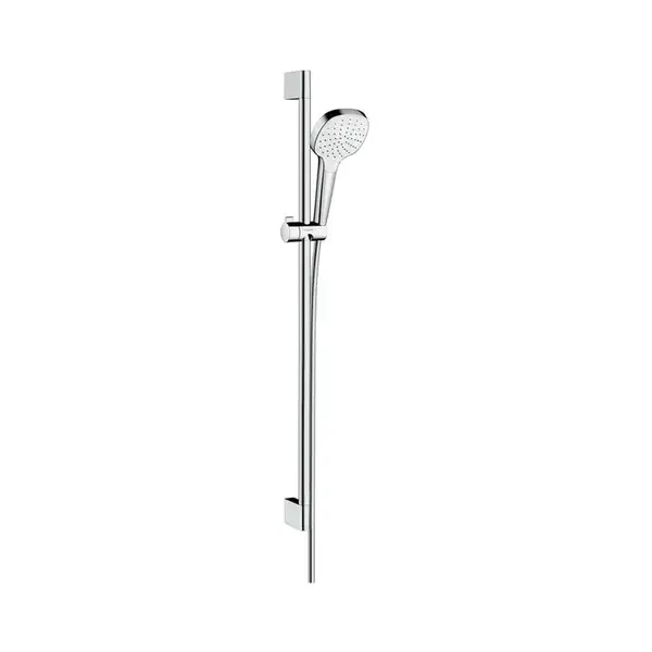 Душевой гарнитур Hansgrohe Croma Select S Vario со штангой 90 см (цвет - хром/белый) (26594400) фото 1 Aquada.com.ua Душевой гарнитур Hansgrohe Croma Select S Vario со штангой 90 см (цвет - хром/белый) (26594400) фото 1 Aquada.com.ua