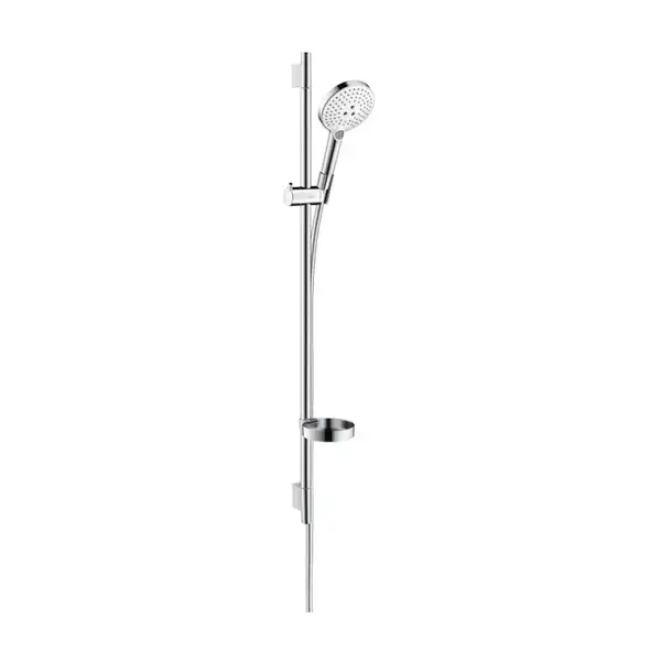 Душевой гарнитур Hansgrohe Raindance Select S 120 3jet со штангой 90 см и мыльницей (26631400) фото 1 Aquada.com.ua Душевой гарнитур Hansgrohe Raindance Select S 120 3jet со штангой 90 см и мыльницей (26631400) фото 1 Aquada.com.ua