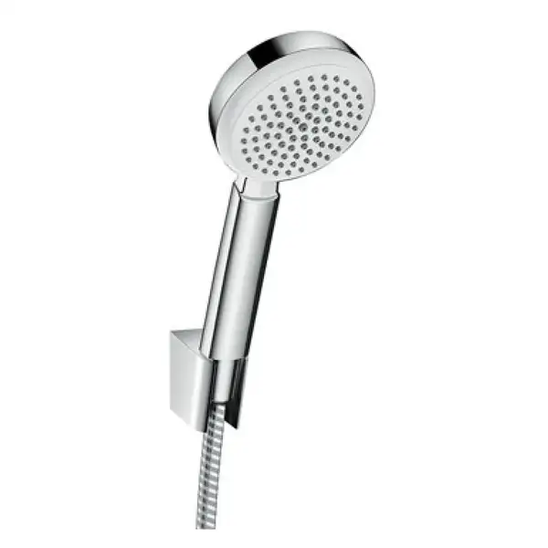 Душовий набір Hansgrohe Crometta 100 Vario 1Jet 160, білий / хром (26665400) Душовий набір Hansgrohe Crometta 100 Vario 1Jet 160, білий / хром (26665400)