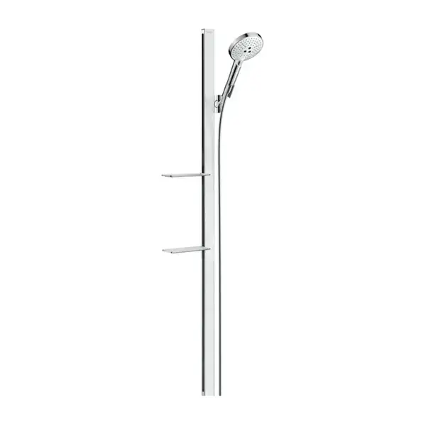 Душевой гарнитур Hansgrohe Raindance Select S (цвет - хром/белый) (27646400) фото 1 Aquada.com.ua Душевой гарнитур Hansgrohe Raindance Select S (цвет - хром/белый) (27646400) фото 1 Aquada.com.ua