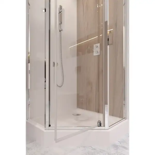 Душова кабіна Qtap Leo CRM10995-AC6 Clear (LEOCRM10995AC6) фото 7 Aquada.com.ua