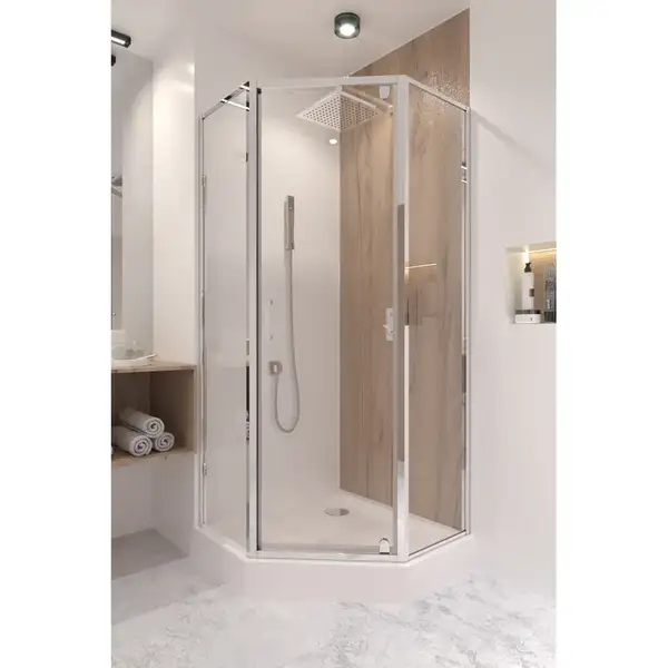 Душова кабіна Qtap Leo CRM10995-AC6 Clear (LEOCRM10995AC6) фото 10 Aquada.com.ua