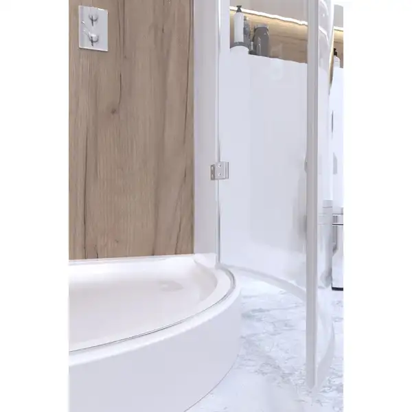 Душова кабіна Qtap Virgo CRM1099AC8 Clear (VIRCRM1099AC8) фото 5 Aquada.com.ua Душова кабіна Qtap Virgo CRM1099AC8 Clear (VIRCRM1099AC8) фото 5 Aquada.com.ua