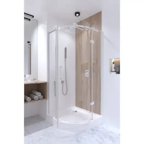 Душова кабіна Qtap Virgo CRM1099AC8 Clear (VIRCRM1099AC8) фото 9 Aquada.com.ua Душова кабіна Qtap Virgo CRM1099AC8 Clear (VIRCRM1099AC8) фото 9 Aquada.com.ua