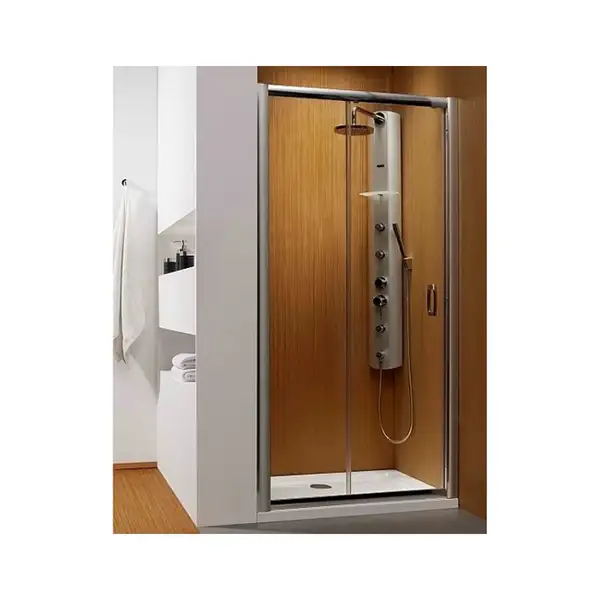 Душевые двери в нишу Radaway Premium Plus DWJ 130 профиль хром стекло прозрачное (33333-01-01N) фото 1 Aquada.com.ua