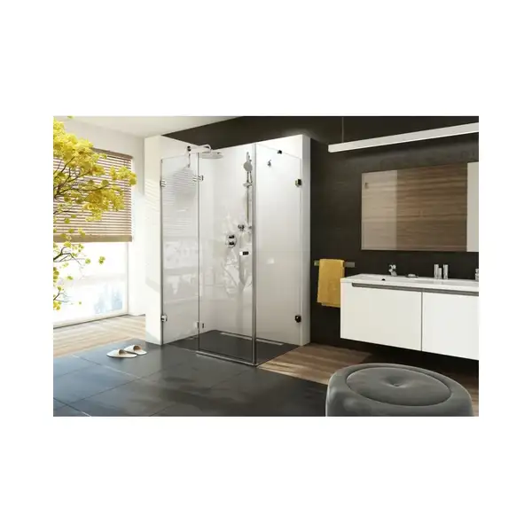 Душевая кабина Ravak Brilliant BSDPS-90/90 L хром+transparent (0UL77A00Z1) фото 2 Aquada.com.ua Душевая кабина Ravak Brilliant BSDPS-90/90 L хром+transparent (0UL77A00Z1) фото 2 Aquada.com.ua