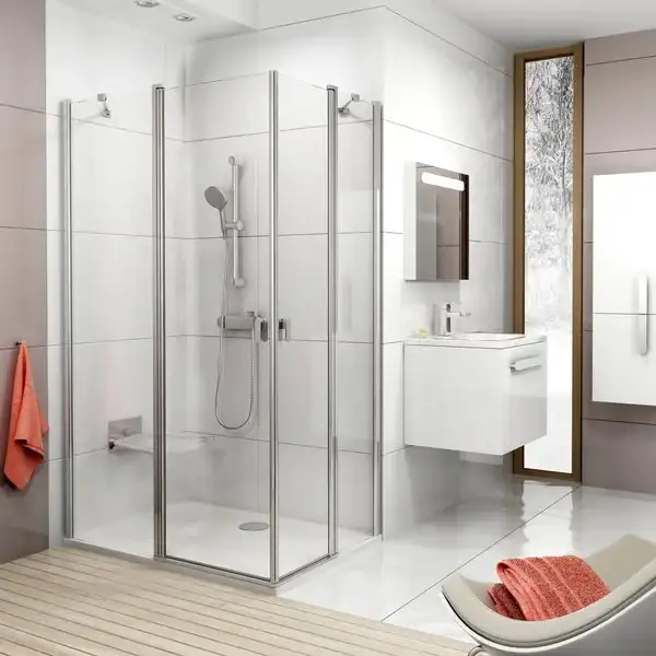Ravak Chrome Душова кабіна, прозоре скло (1QV40C00Z1) Ravak Chrome Душова кабіна, прозоре скло (1QV40C00Z1)