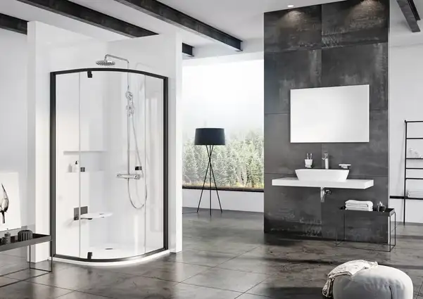 Душевая кабина Ravak Pivot PSKK3 1000 х 1000 х h1900 мм (профиль - чёрный, стекло - прозрачное) (376AA300Z1) фото 2 Aquada.com.ua Душевая кабина Ravak Pivot PSKK3 1000 х 1000 х h1900 мм (профиль - чёрный, стекло - прозрачное) (376AA300Z1) фото 2 Aquada.com.ua