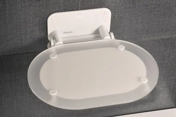 Сиденье для душа Ravak Ovo CHROME CLEAR/WHITE (B8F0000028) фото 1 Aquada.com.ua Сиденье для душа Ravak Ovo CHROME CLEAR/WHITE (B8F0000028) фото 1 Aquada.com.ua