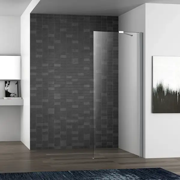 VOLLE Стенка Walk-In 100*190см, каленое прозрачное стекло 8мм (18-08-100) фото 4 Aquada.com.ua VOLLE Стенка Walk-In 100*190см, каленое прозрачное стекло 8мм (18-08-100) фото 4 Aquada.com.ua