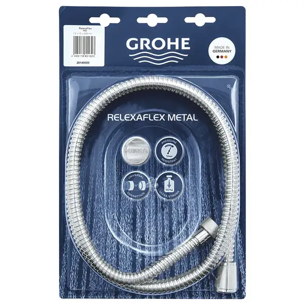 Душовий шланг 2000 Grohe Relexaflex Metal (28140000)
