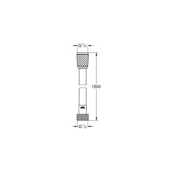 Душовий шланг Grohe Rotaflex (28409001) Душовий шланг Grohe Rotaflex (28409001)