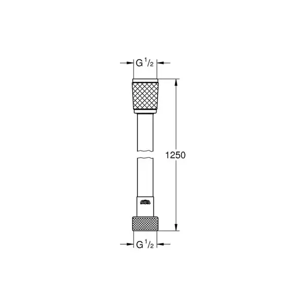 GROHE Relexaflex шланг душевой 125см (45971001) фото 2 Aquada.com.ua GROHE Relexaflex шланг душевой 125см (45971001) фото 2 Aquada.com.ua