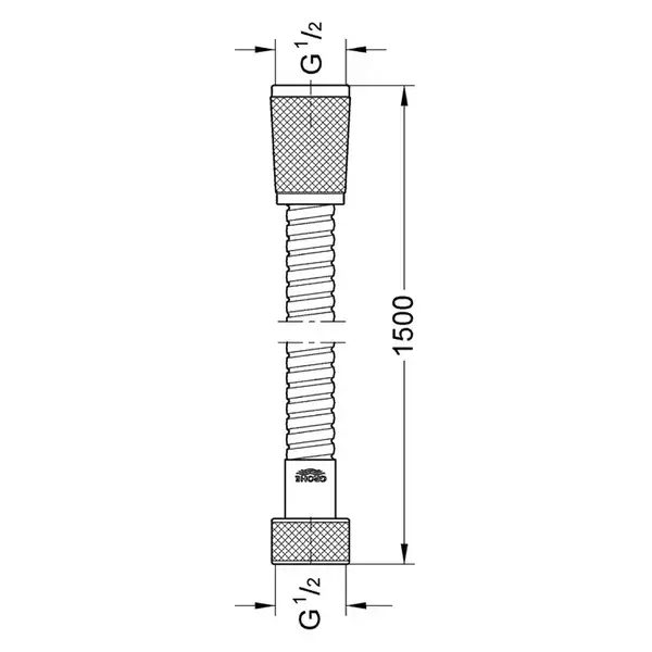 Душовий шланг 150 см Grohe Relexaflex (45973000)