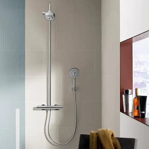 Душевая система с термостатом Axor Citterio M Showerpipe (цвет - хром) (34640000) фото 2 Aquada.com.ua Душевая система с термостатом Axor Citterio M Showerpipe (цвет - хром) (34640000) фото 2 Aquada.com.ua