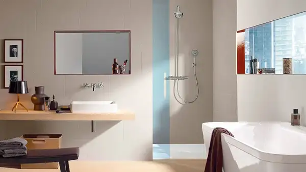 Душевая система с термостатом Axor Citterio M Showerpipe (цвет - хром) (34640000) фото 3 Aquada.com.ua Душевая система с термостатом Axor Citterio M Showerpipe (цвет - хром) (34640000) фото 3 Aquada.com.ua