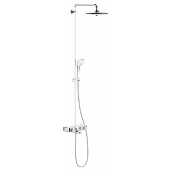GROHE Душевая система настенного монтажа с термостатом для ванны Euphoria SmartControl System 260 Mono (26510000) фото 1 Aquada.com.ua GROHE Душевая система настенного монтажа с термостатом для ванны Euphoria SmartControl System 260 Mono (26510000) фото 1 Aquada.com.ua