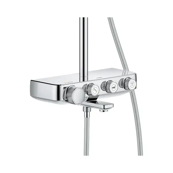 GROHE Душевая система настенного монтажа с термостатом для ванны Euphoria SmartControl System 260 Mono (26510000) фото 3 Aquada.com.ua GROHE Душевая система настенного монтажа с термостатом для ванны Euphoria SmartControl System 260 Mono (26510000) фото 3 Aquada.com.ua