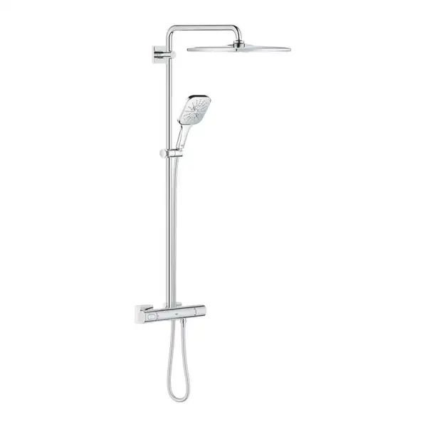 Душевая система с термостатом Grohe Rainshower, хром (26649000)