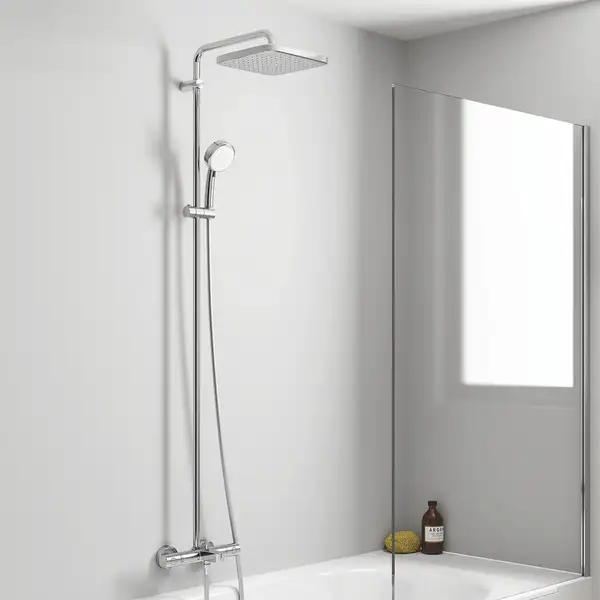 Душова система з термостатом для ванни Grohe New Tempesta Cosmop. System (26691000)