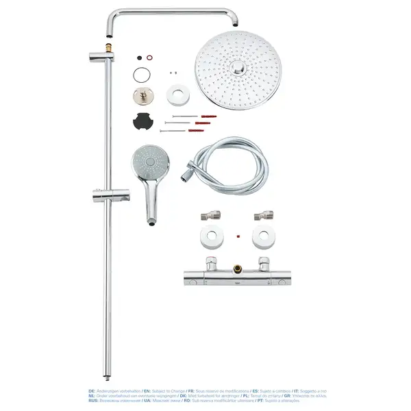 Душова система з термостатом для душа Grohe Euphoria System (27296002) Душова система з термостатом для душа Grohe Euphoria System (27296002)