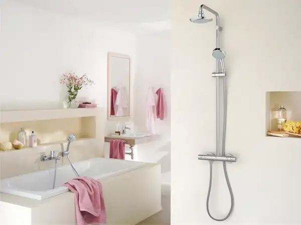 Душова система з термостатом для душа Grohe New Tempesta Cosmop. System (27922000) Душова система з термостатом для душа Grohe New Tempesta Cosmop. System (27922000)