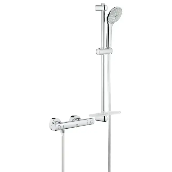GROHE Термостат для душу 1/2" із душовим гарнітуром Grohtherm 1000 Cosmopolitan M  (34286002) фото 3 Aquada.com.ua