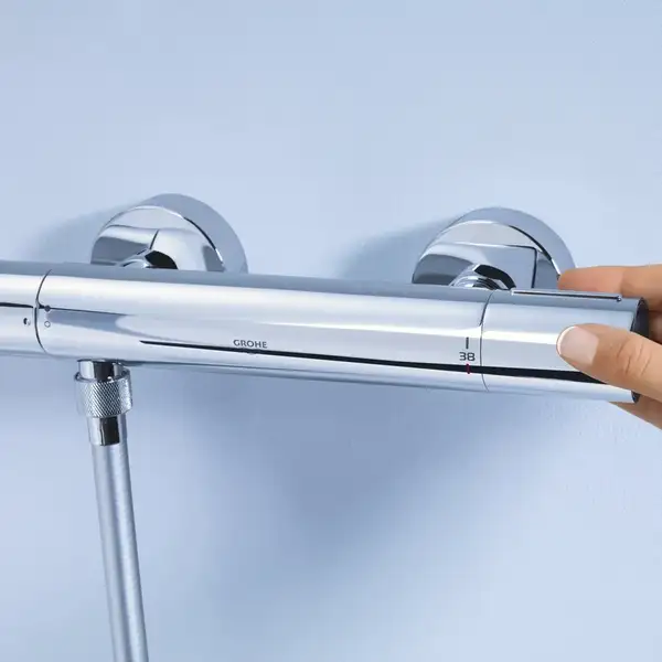GROHE Термостат для душу 1/2" із душовим гарнітуром Grohtherm 1000 Cosmopolitan M  (34286002) фото 4 Aquada.com.ua